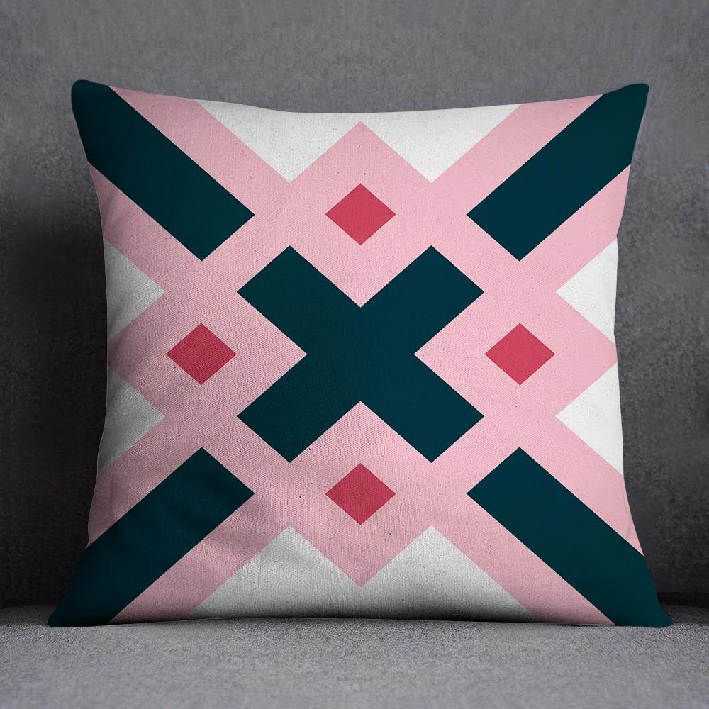 Wohnkultur Geometrische Design Kissenbezug Schlafzimmer Wohnzimmer Minimalistischen Büro Auto Innen