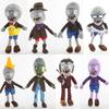 39 Styles 22-30cm Plants Vs Zombies Cosplay Plush Toys PVZ Hats Pirate Duck Zombie Plush Stuffed Toy Doll for Children Kids Gift