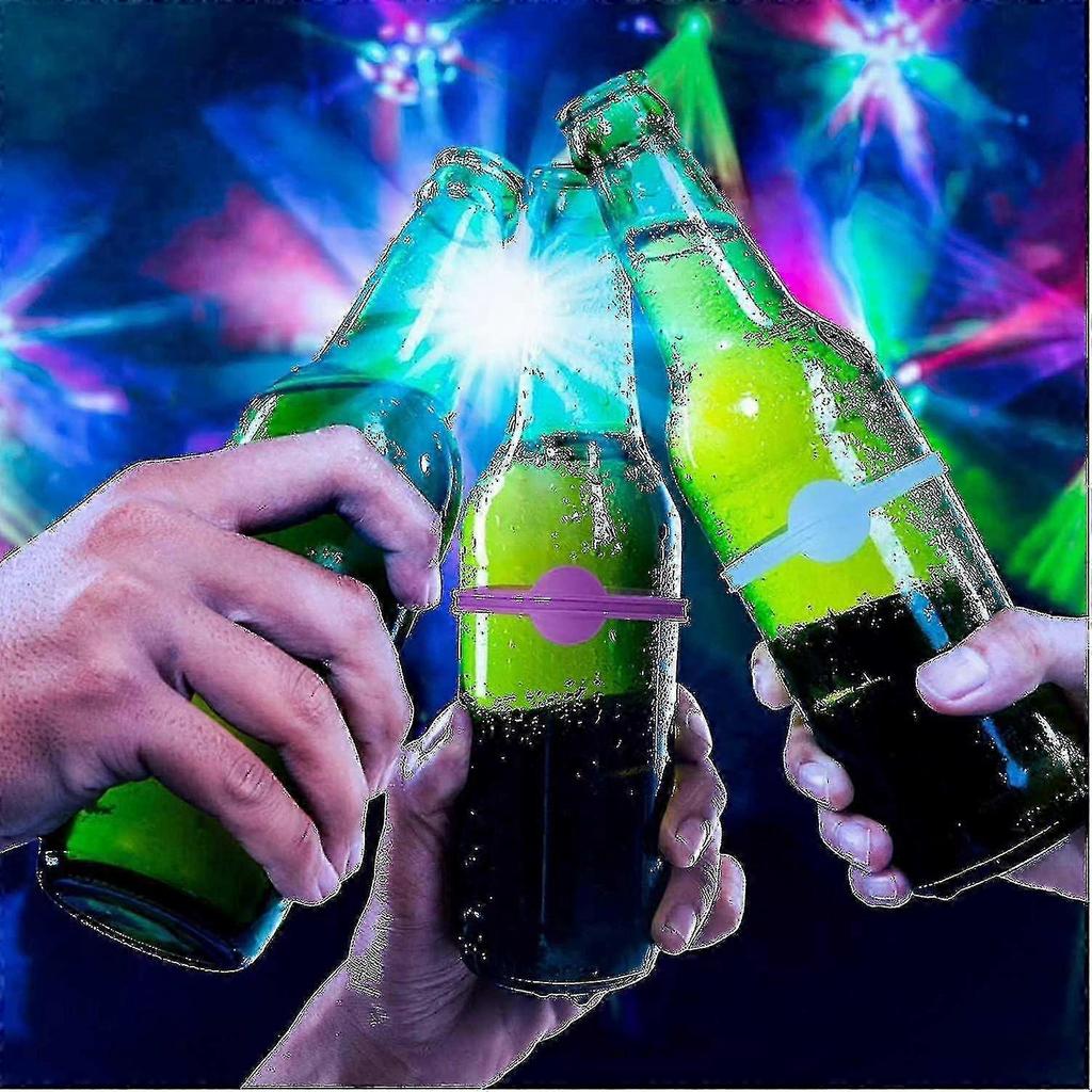 24 Silicone Beverage Markers, Wine Glass Pendants, Suitable for Party Glasses, Cups, Jars, Etc., Beverage Glass Markers