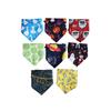 Festival Printed Pet Triangular Bandana Dog Cat Saliva Bib