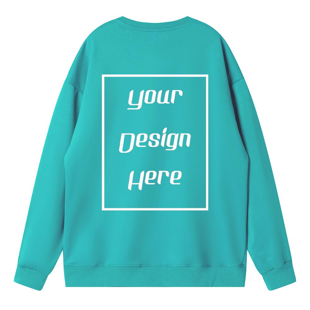 

Корейский тренд Унисекс Свободные свитшоты с опущенным плечом Принт с индивидуальным рисунком Мужская и женская толстовка с длинными рукавами и круглым вырезом Пуловеры Спортивная и Роскошная одежда M