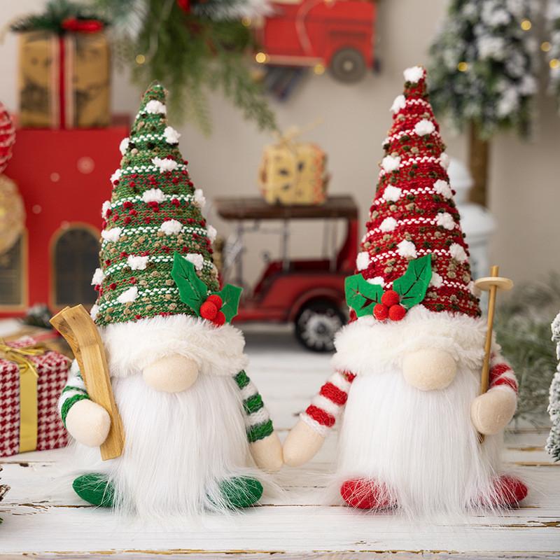 Gnome Lightup Enchanting In Red And Green Ideal For Display Christmas