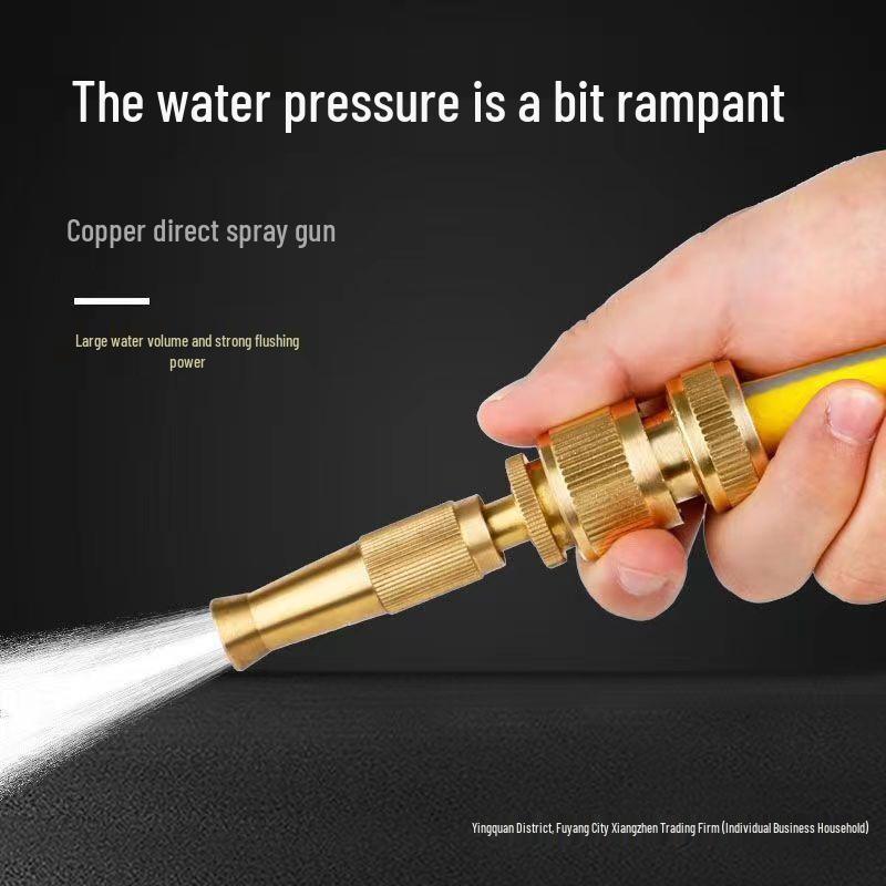 Garden Hose Spray Nozzle Set - Watering & Car Wash Tool