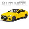1/24 BMW 5 Series 530 530LI Coupe Alloy Luxy Sports Car Model Diecasts Metal Vehicles Car Model Sound and Light Simulation Kids Gift