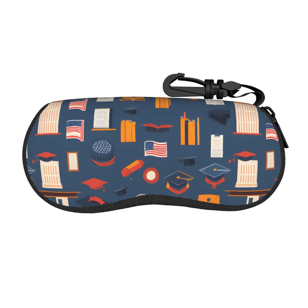 Graduation students school Graduate Glasses Case Girls Student Zipper Eyewear Storage Box Kawaii Glasses Box