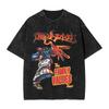 Hot Sale Rap Metal Band Limp Bizkit Graphic Print TShirt Unisex Women Retro Washed Cotton Oversized Streetwear Fashion Summer Tee