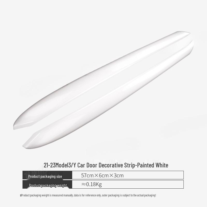 Carbon Fiber Door Trim Accessories for Tesla Model 3/Y Refresh