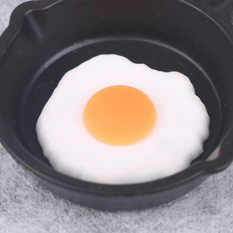 Dollhouse Miniature Frying Egg Pans For 12Th Dolls House Kitchen Accessories