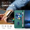 YX0070 For Infinix Hot 50 5G Wallet Case Carbon Fiber Texture Leather Cell Accessories Phone Cover
