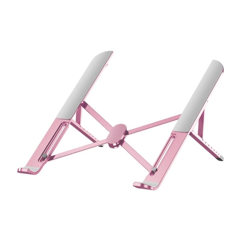 Portable Foldable Laptop Stand With 7 Adjustable Height For 17.3Inch Notebook Enhances Cooling And Ergonomic
