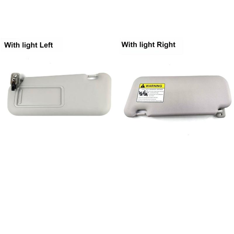 For Mazda 3 2010 2011 2012 2013 models, sun visor with makeup mirror with light, no light model right BBM2-69-320C-75