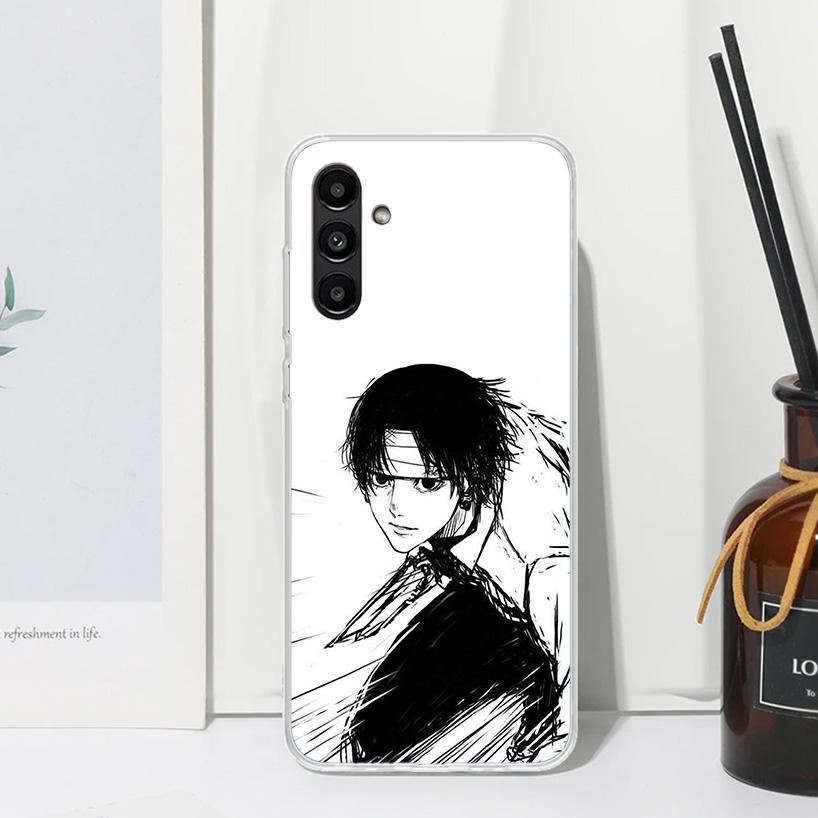 Black White Hunter HXH Phone Case For Samsung Galaxy A17 A37 A57 A16 A26 A36 A56 A15 A25 A35 A55 A14 A24 A34 A54 A13 A23 A33 A53