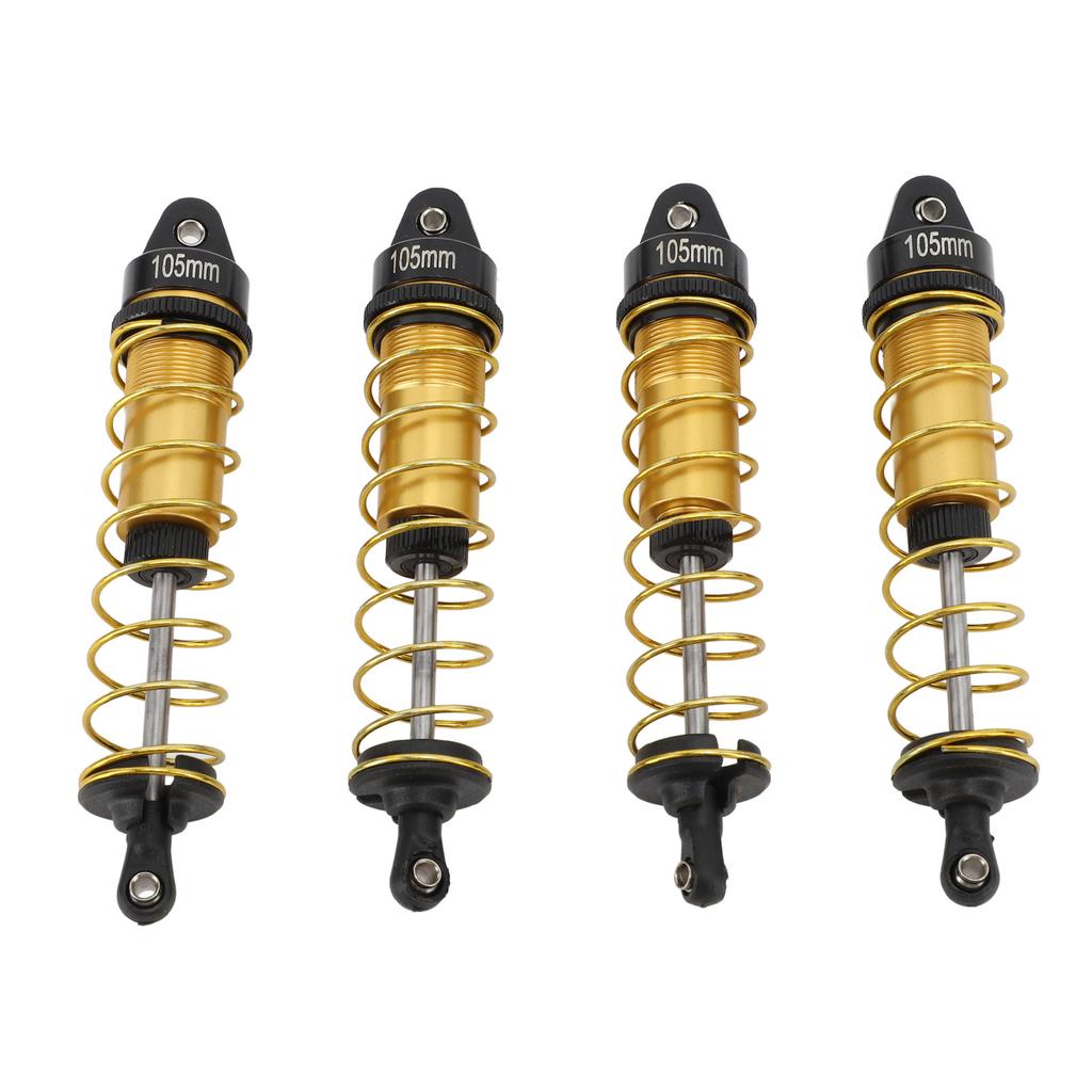 4Pcs RC Shock Absorber for SCX10 Replacement Front Rear RC Shock Absorber Spring Damper for 110 RC