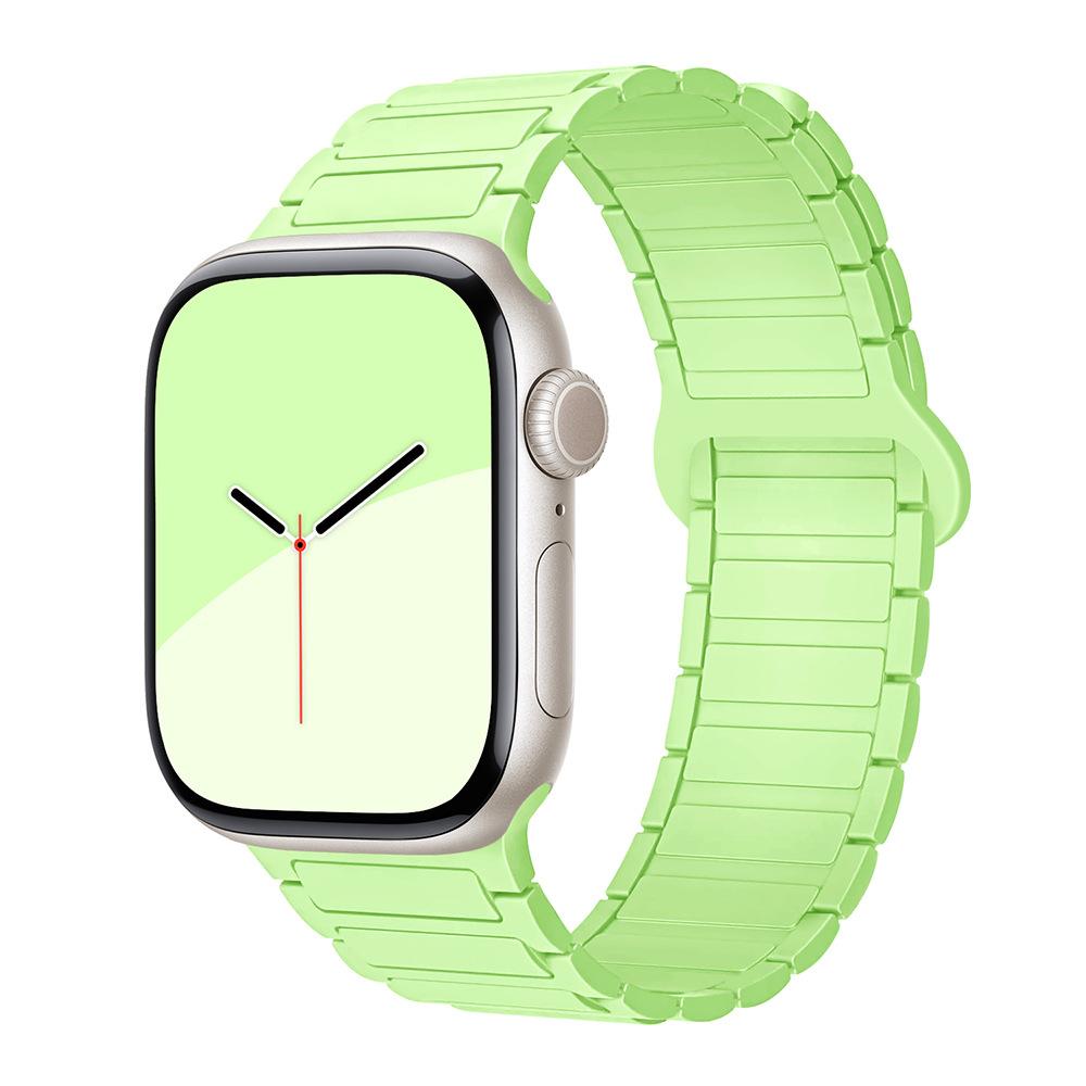 For Apple Watch Straps: 1-11 Generations / Ultra3 / SE3 Second Generation - Three-bead Silicone Magnetic Adhesive Straps