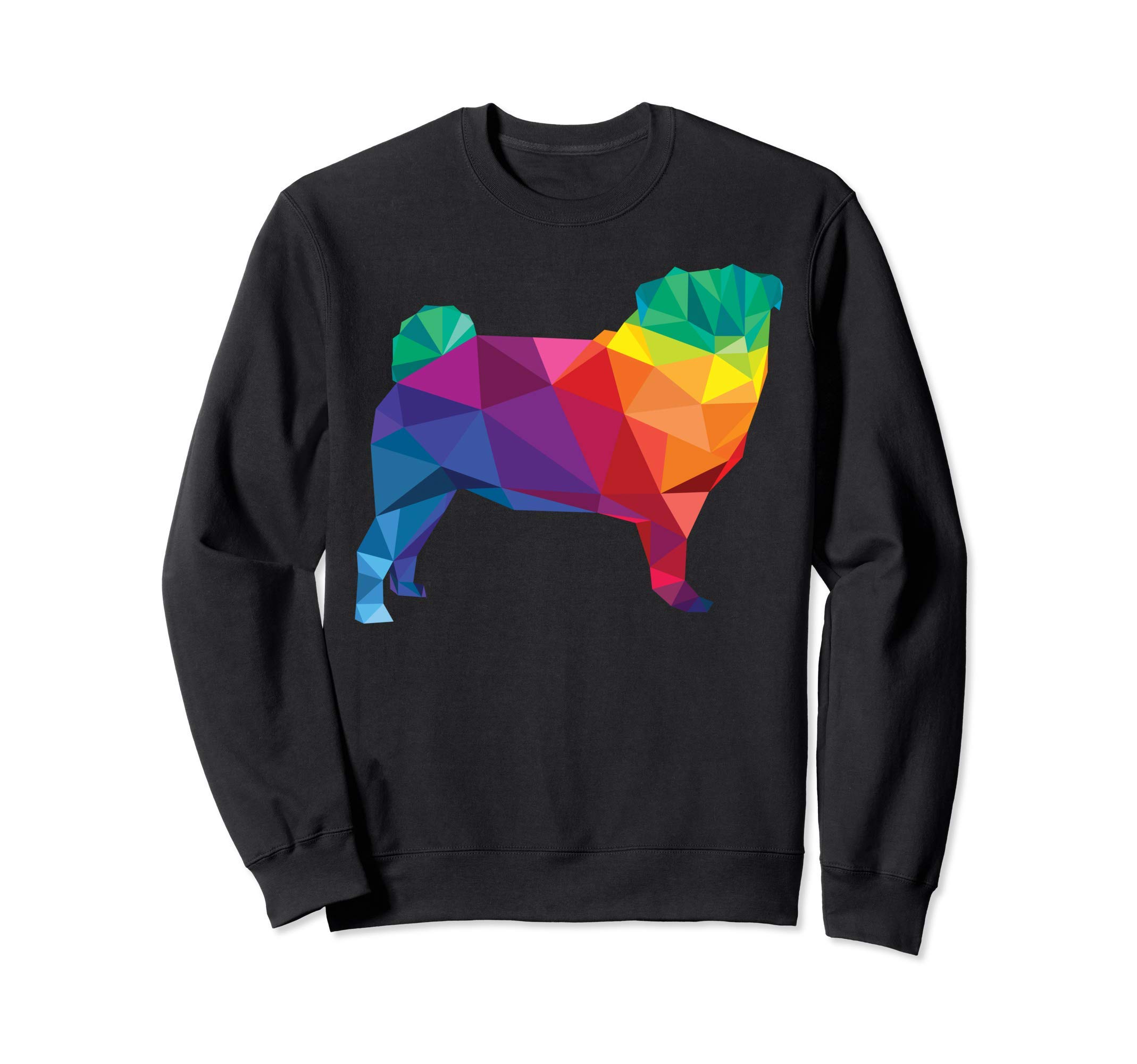 

Pug Gay Pride LGBT LGBTQ Rainbow Flag Dog Lovers Gifts Sweatshirt чорний