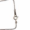 Used Justin Davis Juliet JULIET necklace pendant crown motif silver925 cubic zirconia silver color black /YT