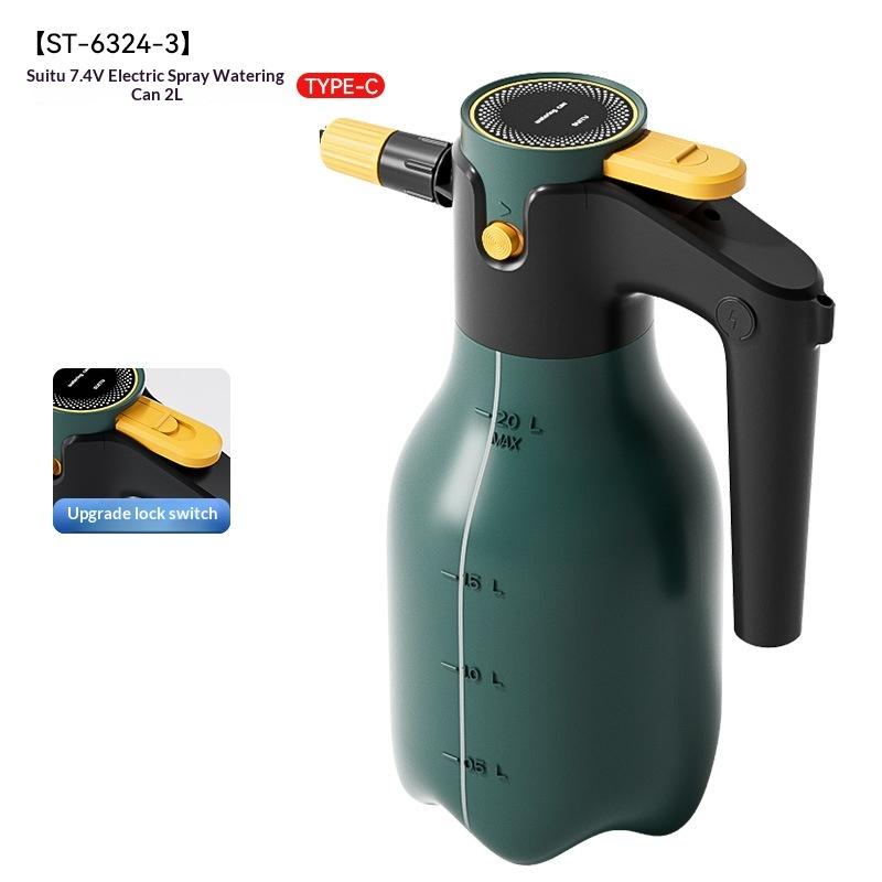 2L Electric Foam Sprayer Cordless High Pressure Foam Cannon 60 Degree  Adjustable Car Wash Cannon For Car Washing Garden Cleaning