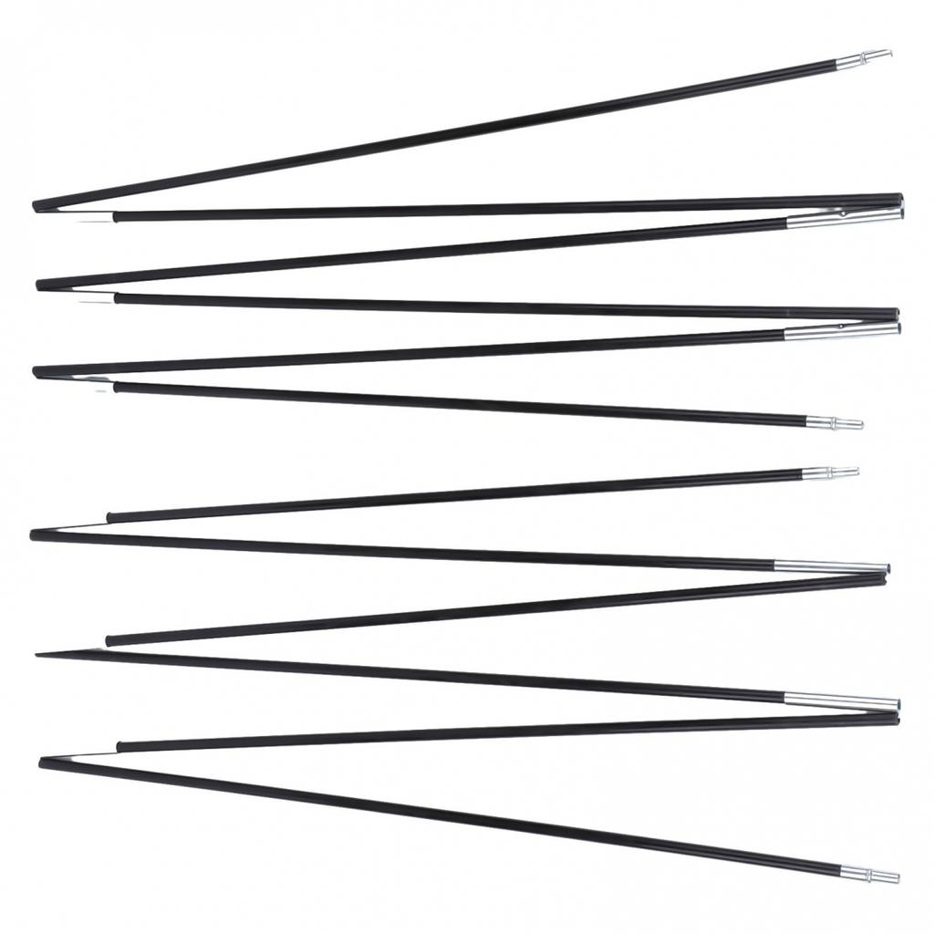 Tent Rod Bars Outdoor Support Rods Hassle-Free Assembly