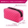 HAKUBA Inner Case Plus Shell Embossed Multi Pouch AZ Wave Pink Ideal for organizing PC travel and AMZSEBMPWPK 4977187001419 - peripherals, items,