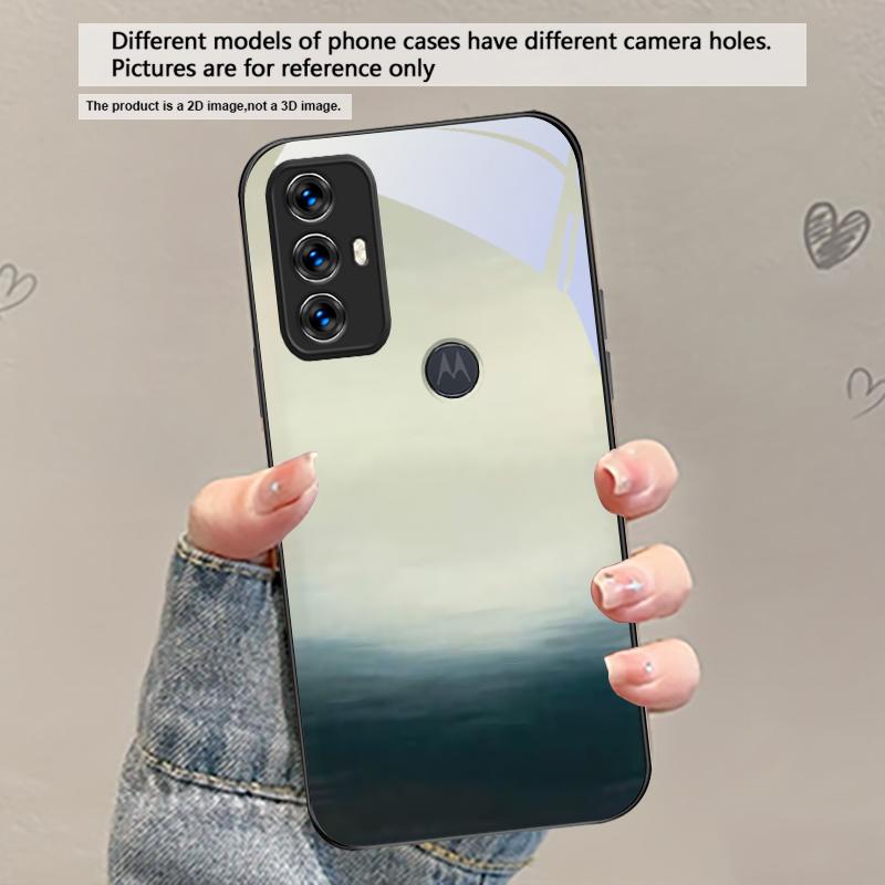 Bark texture texture For Motorola Moto Edge 20 Lite 30 Pro 40 Neo 50 Ultra G45 G54 G55 G75 G84 G85 G Play 23 Glass Phone Case