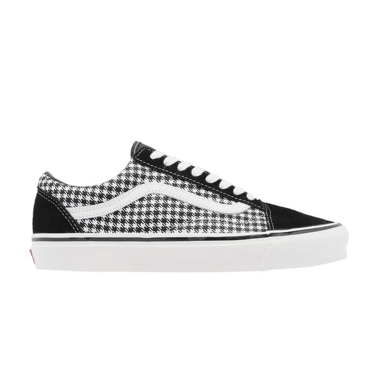 Vans Old Skool 36 DX Anaheim Factory - OG Pied-de-poule Baskets Unisexe Noir Blanc VN0A4BW3YER