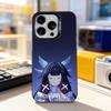 G-Genshin Columbina ImpactS Phone Case For iPhone 17,16,15,14,13,12,11,Pro,XS,Max,Plus,Mini,SE4,E IMD Matte Black
