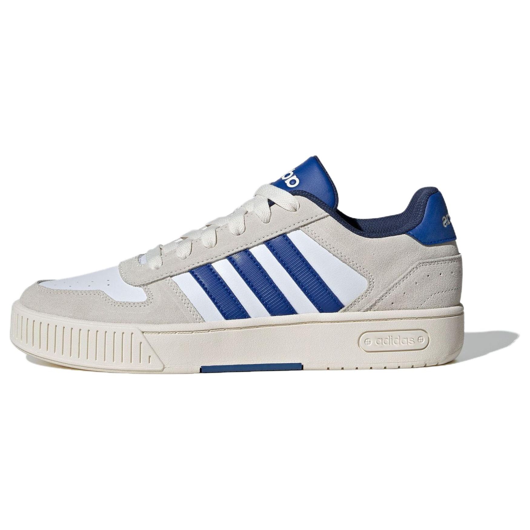 

Adidas Neo D-Pad Classic Comfortable Durable Breathable Low-Top Skate Shoes Unisex Sneakers White Blue JH8811 36
