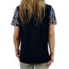 Used New BRAVE SOUL Paisley Panel Bandana Print Oriental Dragon Monochrome T-shirt UK Street M Size