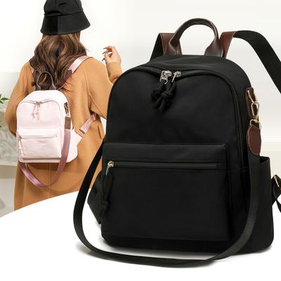 Fashion Women’s Nylon Anti-theft Backpack Casual Travel Female Shoulder Bag Large Capacity Student School Pack