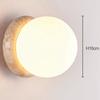 Nordic Modern LED Wall Sconce Lamp Yellow Travertine Bedroom Decor Bathroom Mirror Stair Lights Pared