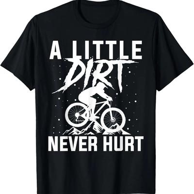 Funny Mountain Bike Art Men Women MTB Bikers Biking Lover T-Shirt
