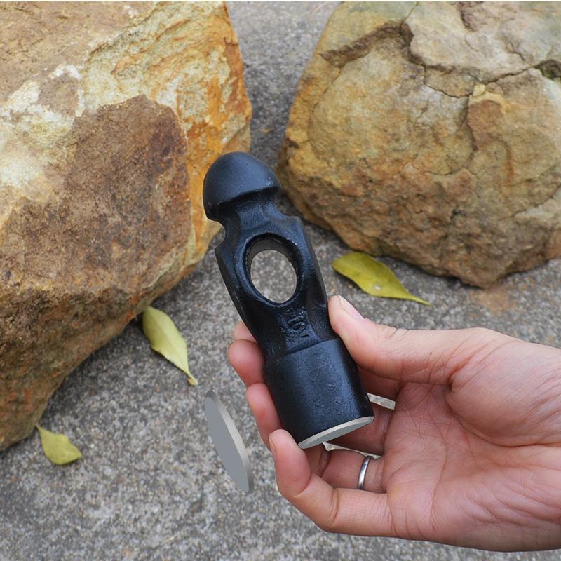 1.5 Lb Round Head Iron Hammer, Handleless 2 Lb Sledgehammer