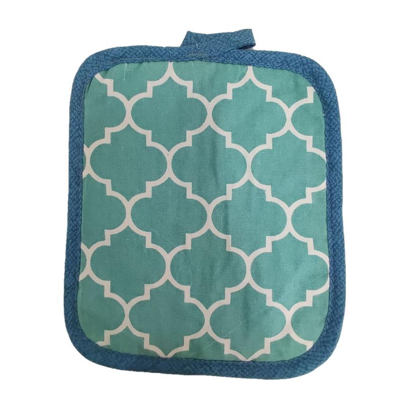 1Pc 17x22cm Rectangle Sewing Cotton Heat Resistant Pot Holder Pads Table Mat Placemat Kitchen Baking Tool