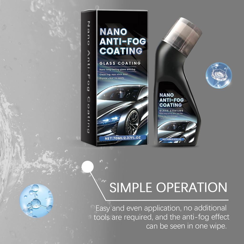 Car Windshield Coating Agent Windshield Stain Removal And Rainproof Cleaning Car Coating Agent 70ml
