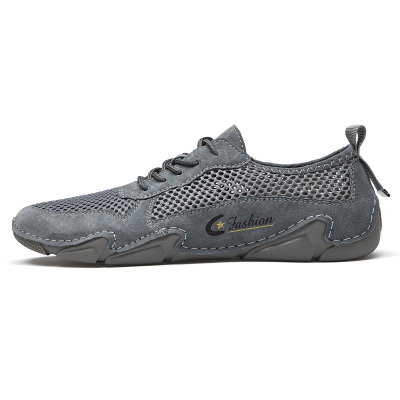 Zomer Mannen Breather Mesh Casual Schoenen Mannen Loafers Comfortabele Rijschoenen Mocassins Man Flats Schoenen