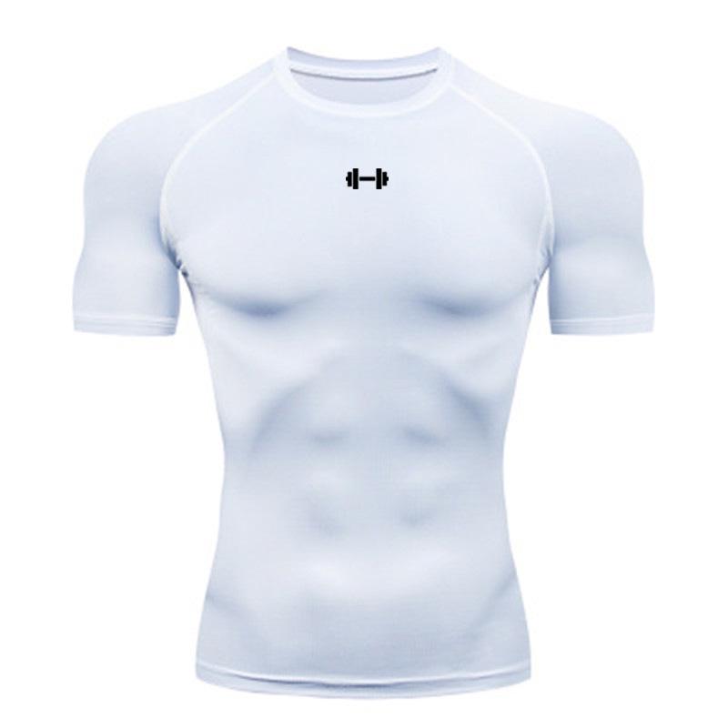Men's Summer Quick-Dry Compression Running T-shirt