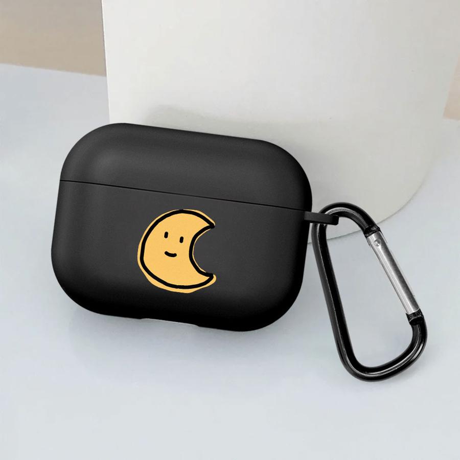 Cartoon Sun Moon Earphone Cases Cover Case For Airpods 4 Pro3 1 3 Pro Pro2 2