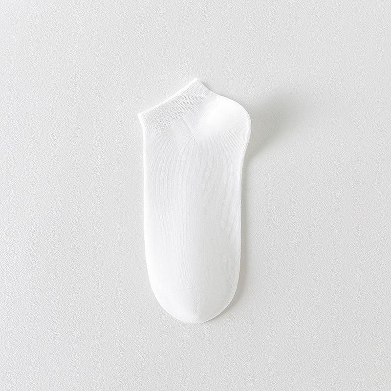 Women's Summer Thin Cotton Non Slip Shallow Mouth Deodorant Sweat Breathable Heel Socks