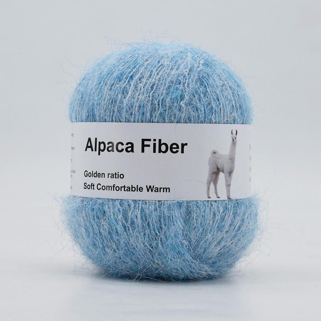 6pcs 300g/10.56oz Alpaca Blend Chunky Yarn Ultra Soft Vibrant Yarn for Knitting & Crochet | DIY Vest Sweater Scarf Making KitWarm Winter Craft Yarn