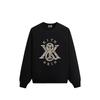 K&K Python Nelson Crewneck Black Men Tops KHM032807-001