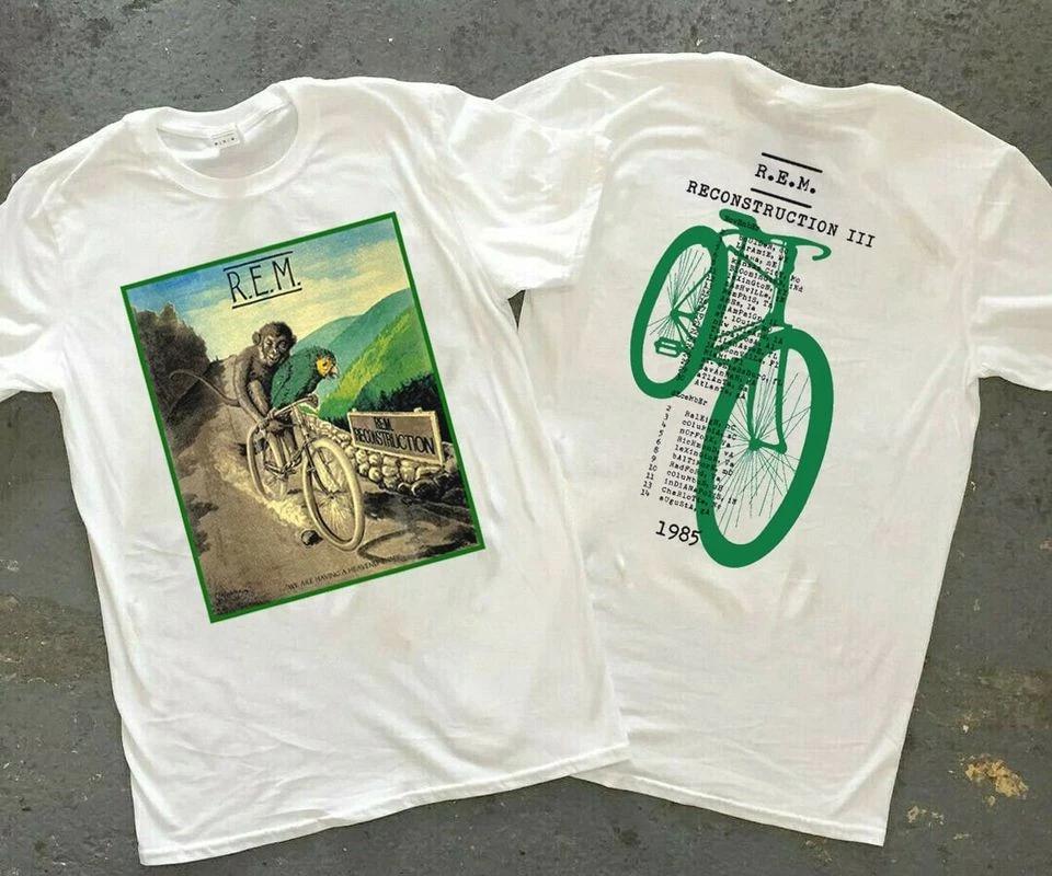 1985 R.E.M. Reconstruction III Tour T-T-Shirt, 80s REM Rock Band T-Shirt 4XL
