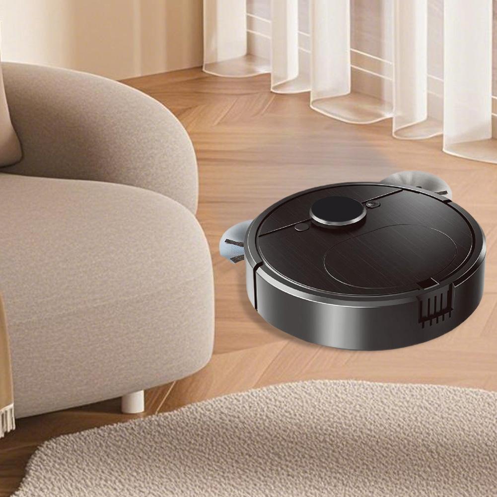 3-in-1 Roboter-Staubsauger Wiederaufladbar Starke Leistung Kehrmaschine Automatische Reinigungsmaschine für Tierhaare Teppiche Böden