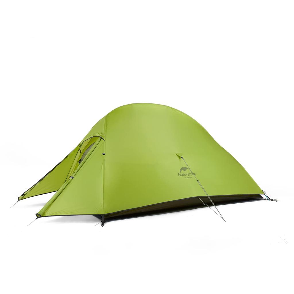 Naturehike Official Shop Tent for 2 for solo mountain double wall with with dedicated ground water resistance with storage 3 for disaster camping