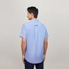 Tommy Hilfiger Stretch Oxford Simple Business Casual Short Sleeve Shirt Men shirts Blue C8178J3903430