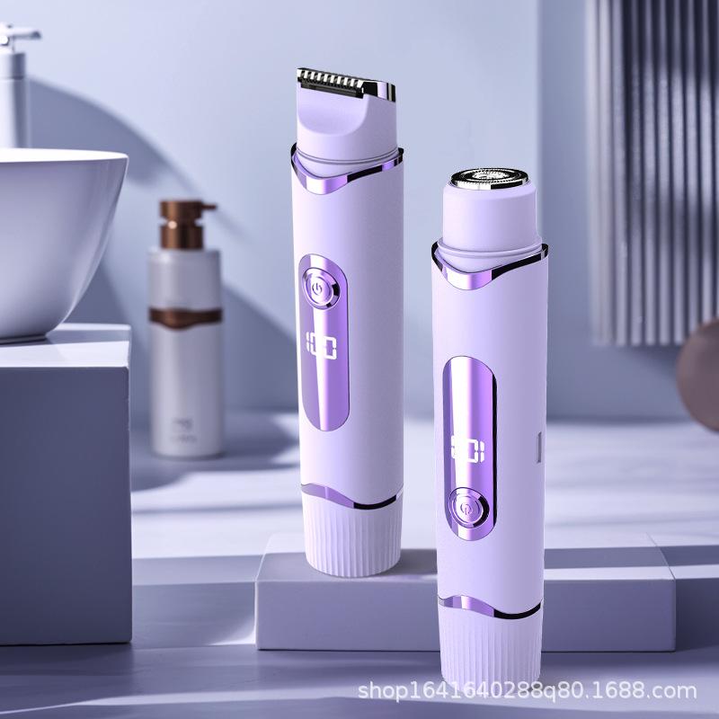 Electric Hair Trimmer Men Women Unisex Painless Razor Safe Underarm Hair Removal Portable Hair Groomer