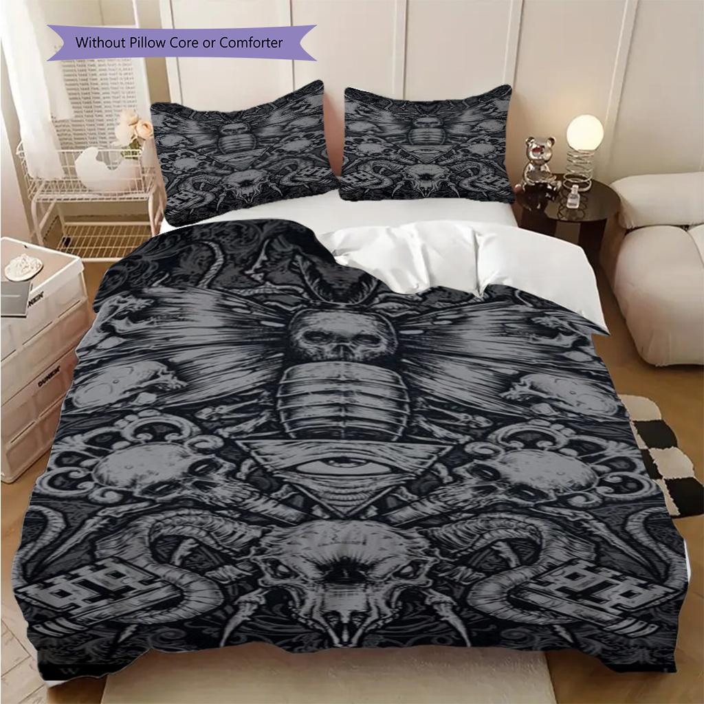 Shield Warrior Set Threepiece Set 1 Duvet Cover 2 Pillowcase Without Core Bedding Set Duvet Cover And Pillowcase Soft And Comfortable