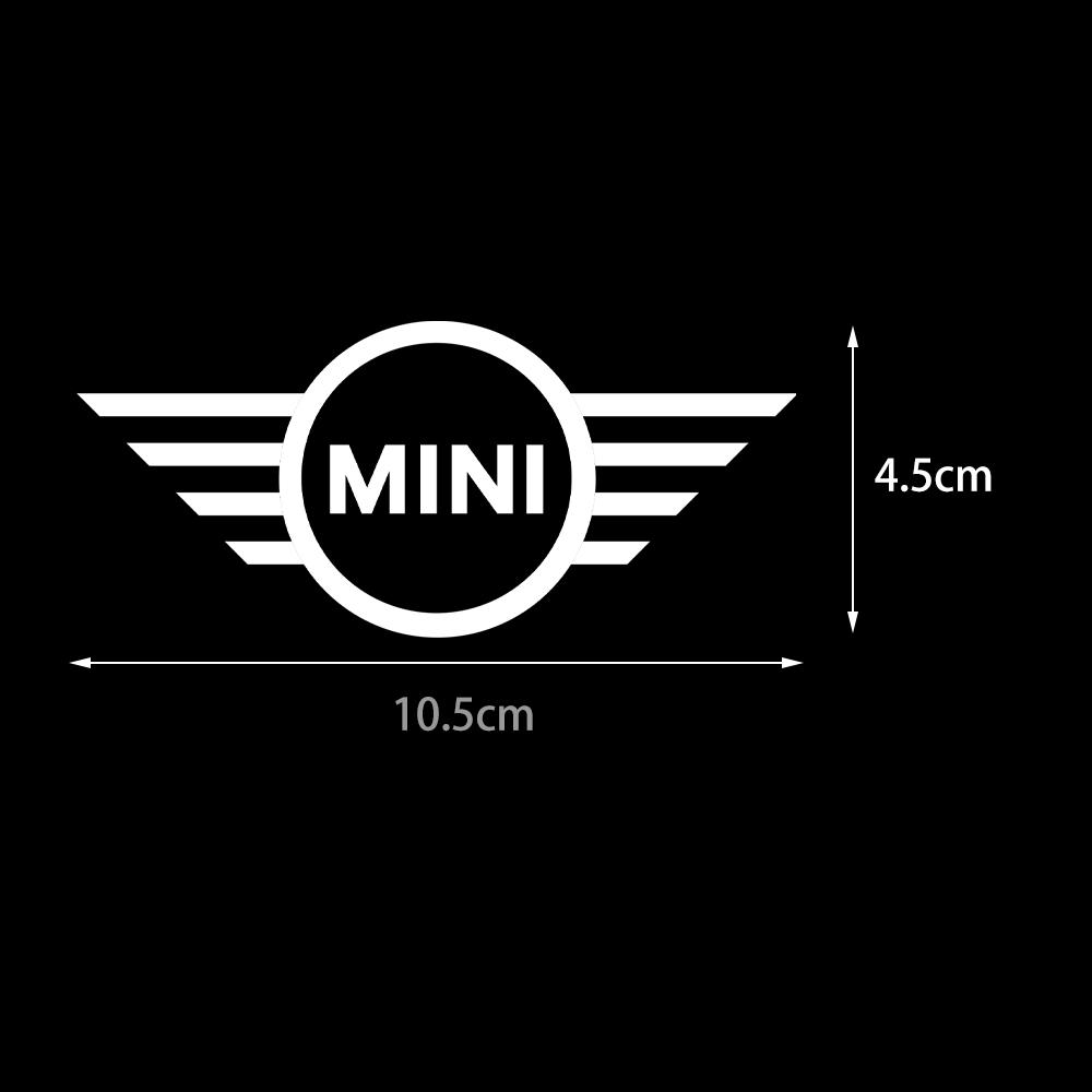 Car Logo Sticker Badge Body Trunk Decor Decal Accessories Auto Styling For MINI Cooper JCW WORKS R55 R56 F55 F56 R57 R58 R59 Btrme66