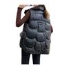 Gilet en duvet pour femme, court, nouvelle camisole d'hiver, vêtement d'extérieur en duvet de canard blanc, col montant, version coréenne, veste chaude ample à la mode