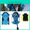Svítící Avatar Pokrývka hlavy Halloweenská Maska Ideální pro Cosplay a Karnevaly