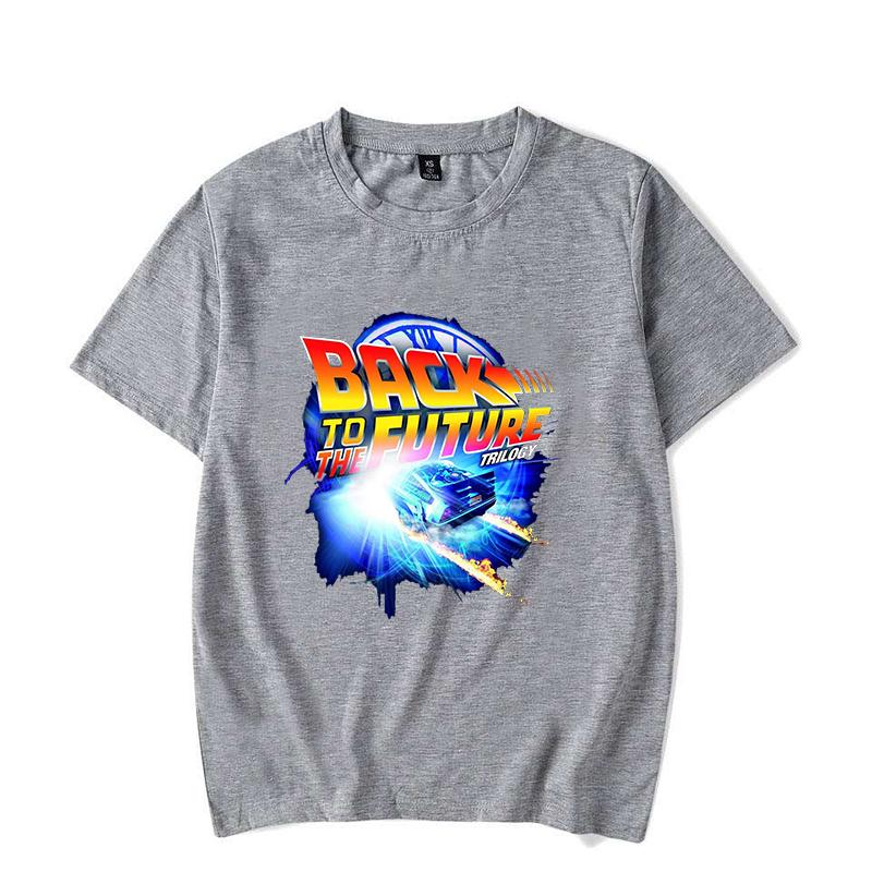 Hot Back To The Future T Shirt Men/women's Funny T-shirt Casual Cool Street Wear Fashion T Shirt Couple Hip Hop Shirt Top Summer